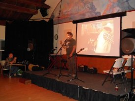 Set-up and Peter Asmus MC